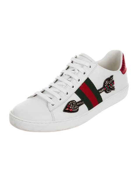 gucci sneakers arrow|gucci ace shoes customer service.